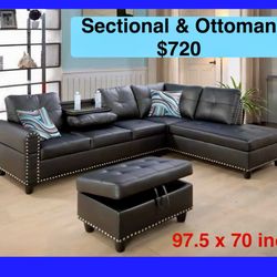 BRAND NEW -Free Delivery. Sectional, Sofa , Couch 