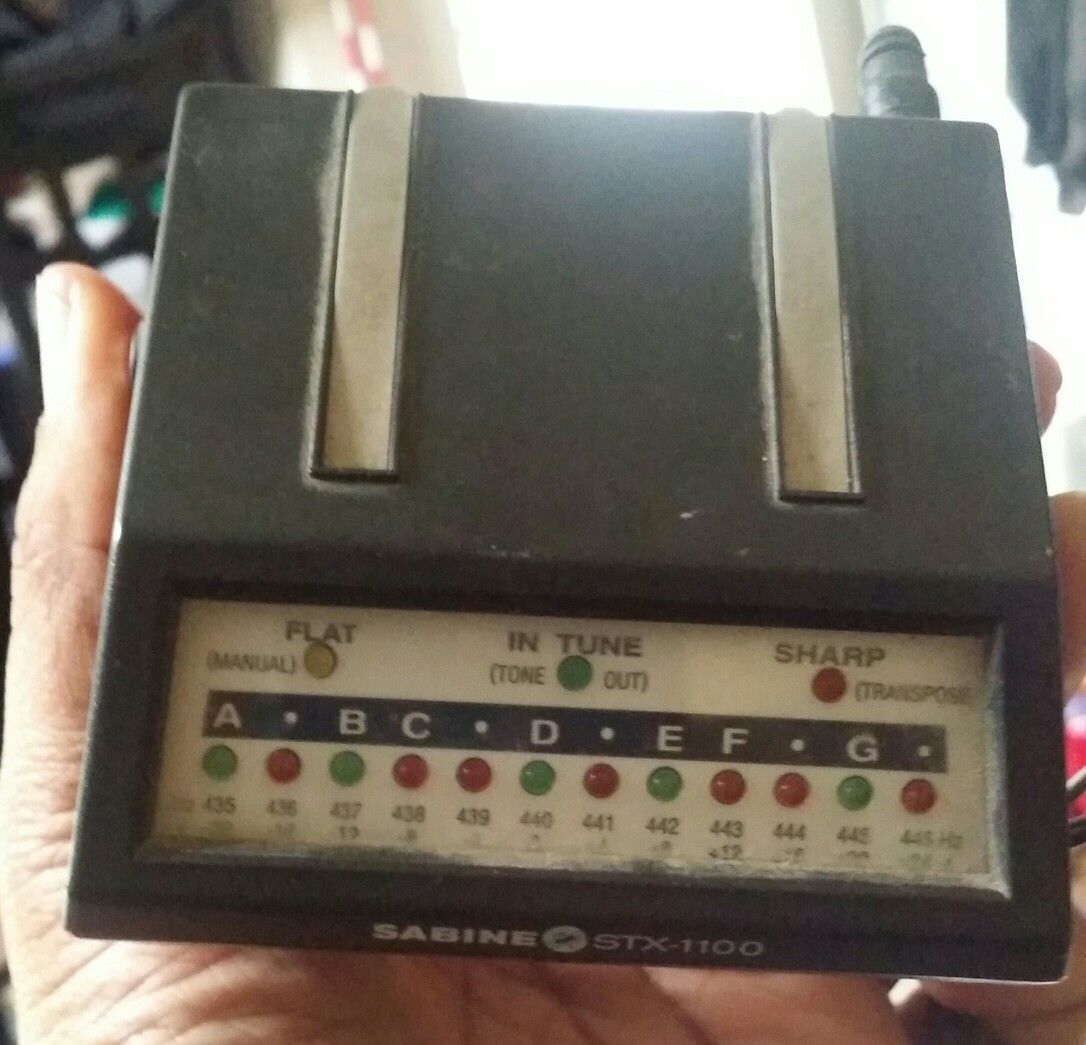 Sabine stx-1100 Guitar tuner