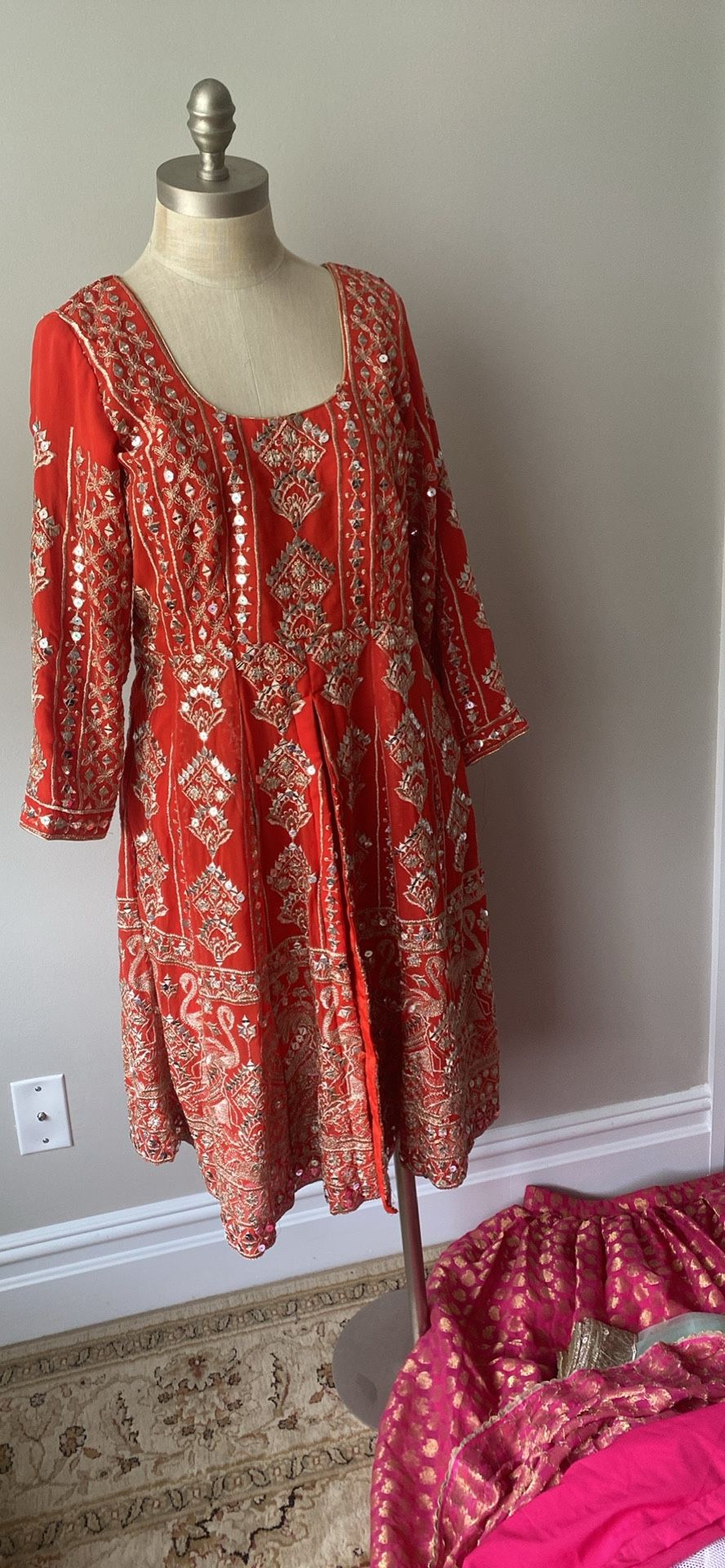 Indian Pakistani Kameez Sharara Lehnga Skirt Formal Dress