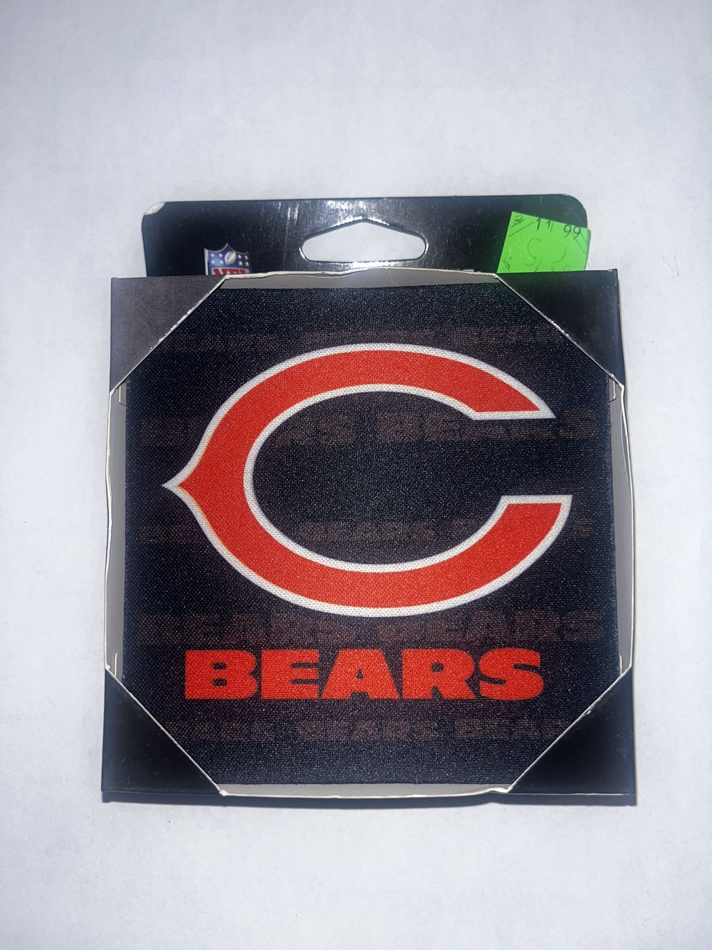 Chicago Bears NFL Neoprene Coaster Set 4-Pack