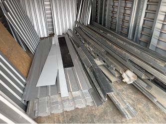 Galvanized metal mixed
