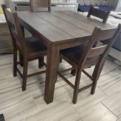 Brantley Pub Height Dining Table Set $499
