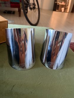 MINI Cooper JCW Chrome Exhaust Tips – Pair