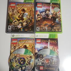 LEGO: Indiana Jones 2 / The Lord of the Rings Xbox 360
