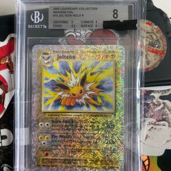 2002 LC Jolteon BGS 8
