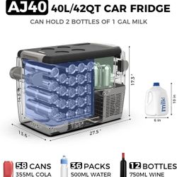  AJ40 Car Fridge/car Cooler/Portable Fridge 
