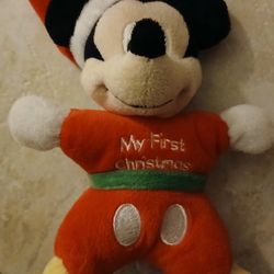 Mickey Christmas Musical Plush