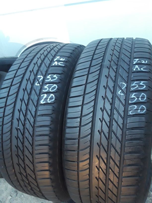 255/50-20 #2 tires