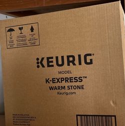 Keurig K – express essentials, warm tone, single serve K cup pod coffee maker