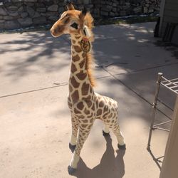 Melissa & Doug Giant Giraffe - Lifelike Plush Stuffed Animal (over 4 feet tall) Brand New With Tag Still On It Never Used