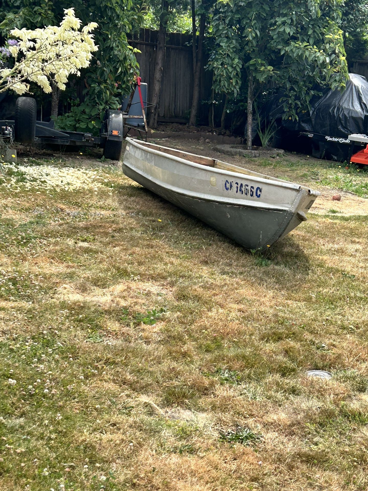 12’ Boat And Trailer