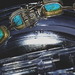 turquoise gold bracelet