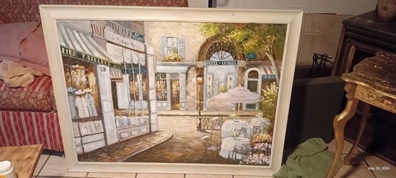 Absolutely beautiful very lrg oil painting
