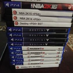 Ps4 Games Lot