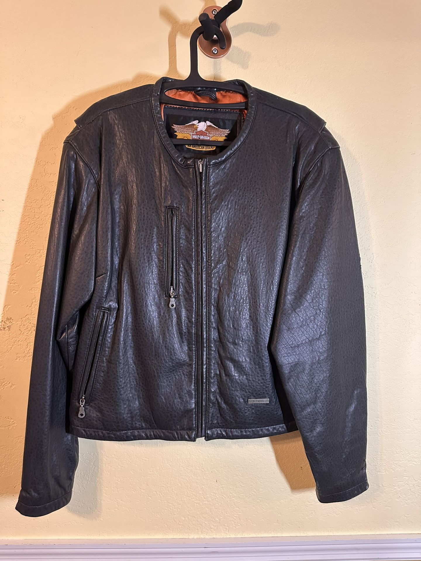 Leather jacket woman’s large