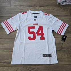 San Francisco 49ers Warner White Stitched Jersey 