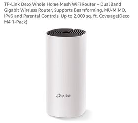 TP-Link Deco Whole Home Mesh WiFi Router