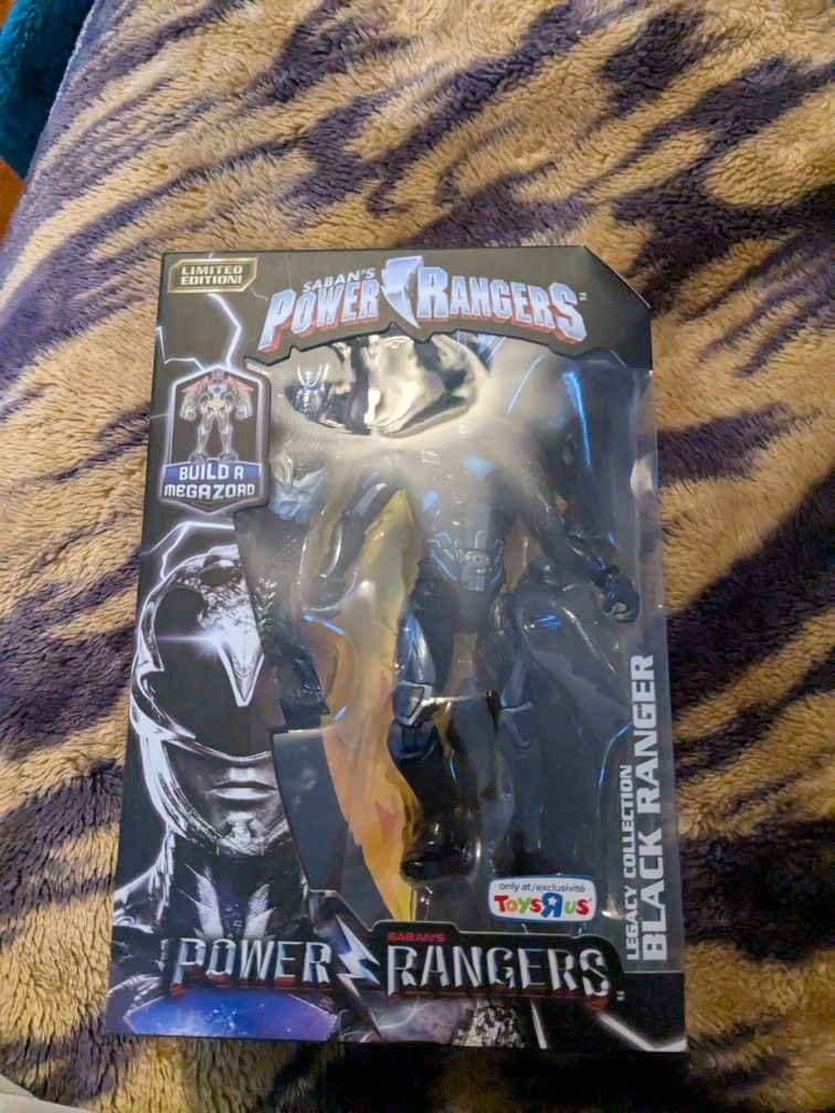 Power Rangers Legacy Collection Of 5 Action Figures Limited Edition