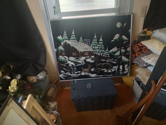 Vintage velvet art