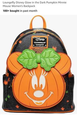 Loungefly Disney Minnie Mouse Pumpkin Mini Backpack