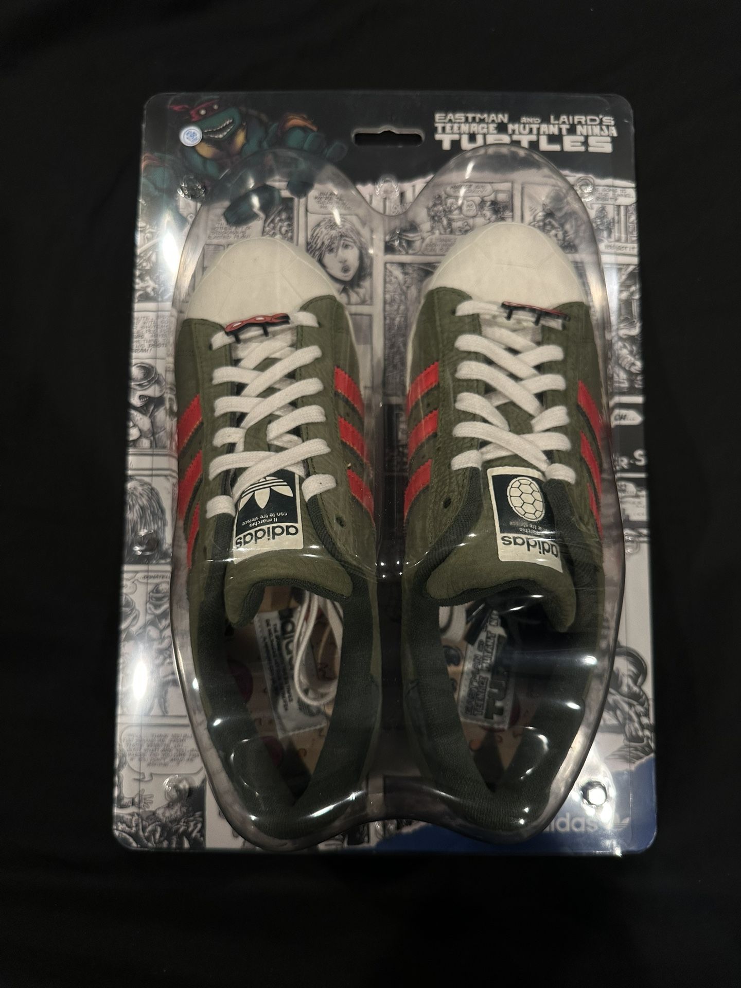Adidas Shelltoe TMNT Size 9.5m