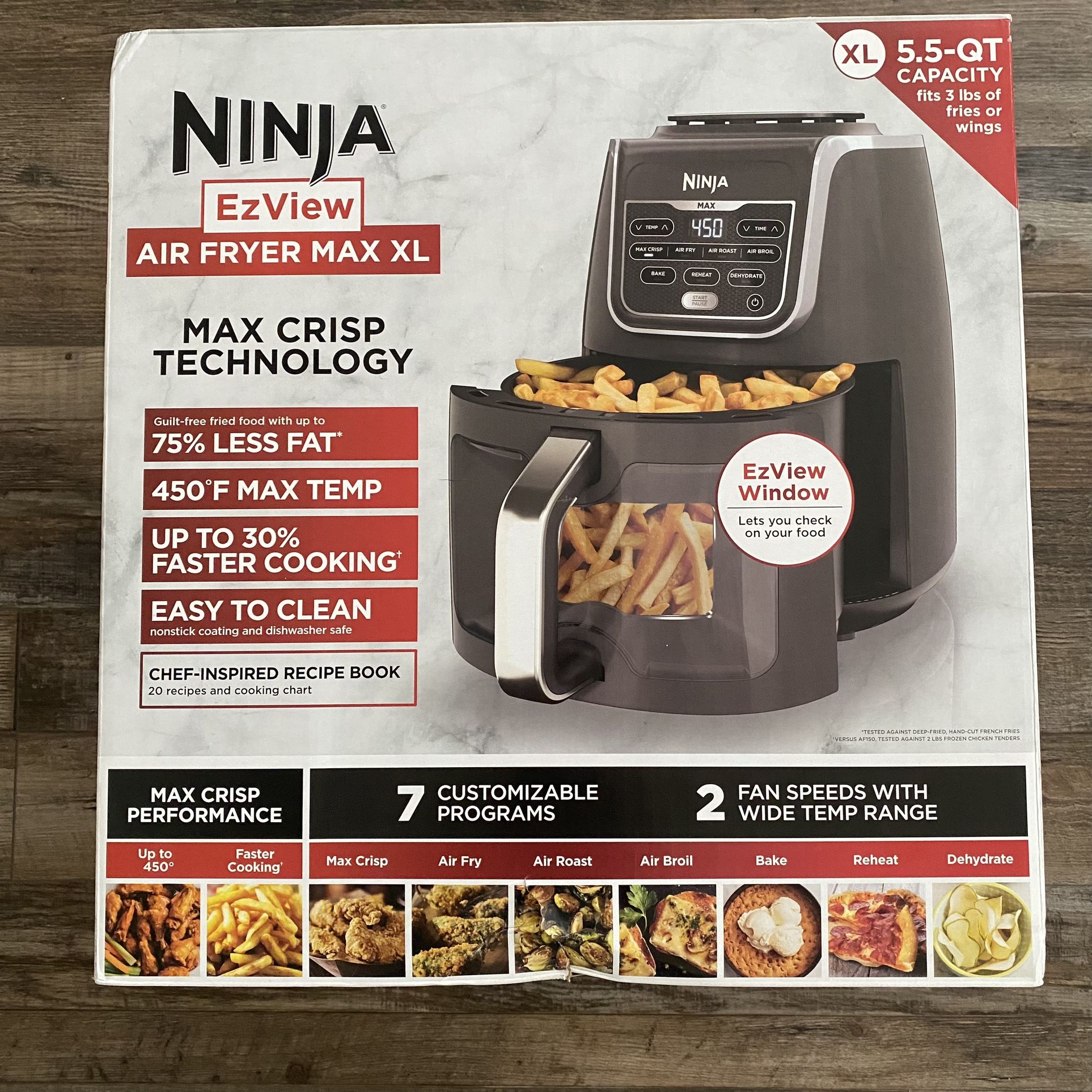 Air Fryer - Ninja EZView Air Fryer Max XL