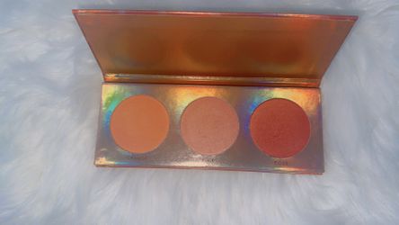 Red Flame Rock Three Color Rouge Palette