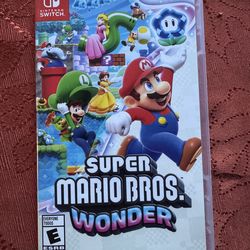 Super Mario Bros Wonder Nintendo Switch  OLED Game Case Box Cartridge