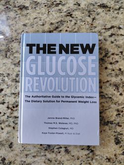 The New Glucose Revolution hardcover book by Jennie Brand Miller, Wolever, Kologuri and Foster Powell