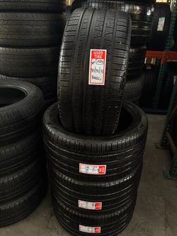 Pirelli set used tires 315/35/21