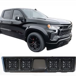 NEW CUSTOM PORTED BOX AND 4 Kicker L7s 8” Subwoofers For SILVERADO AND SIERRA 2019-2025