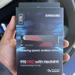 Samsung 990PRO 2TB SSD w/Heatsink