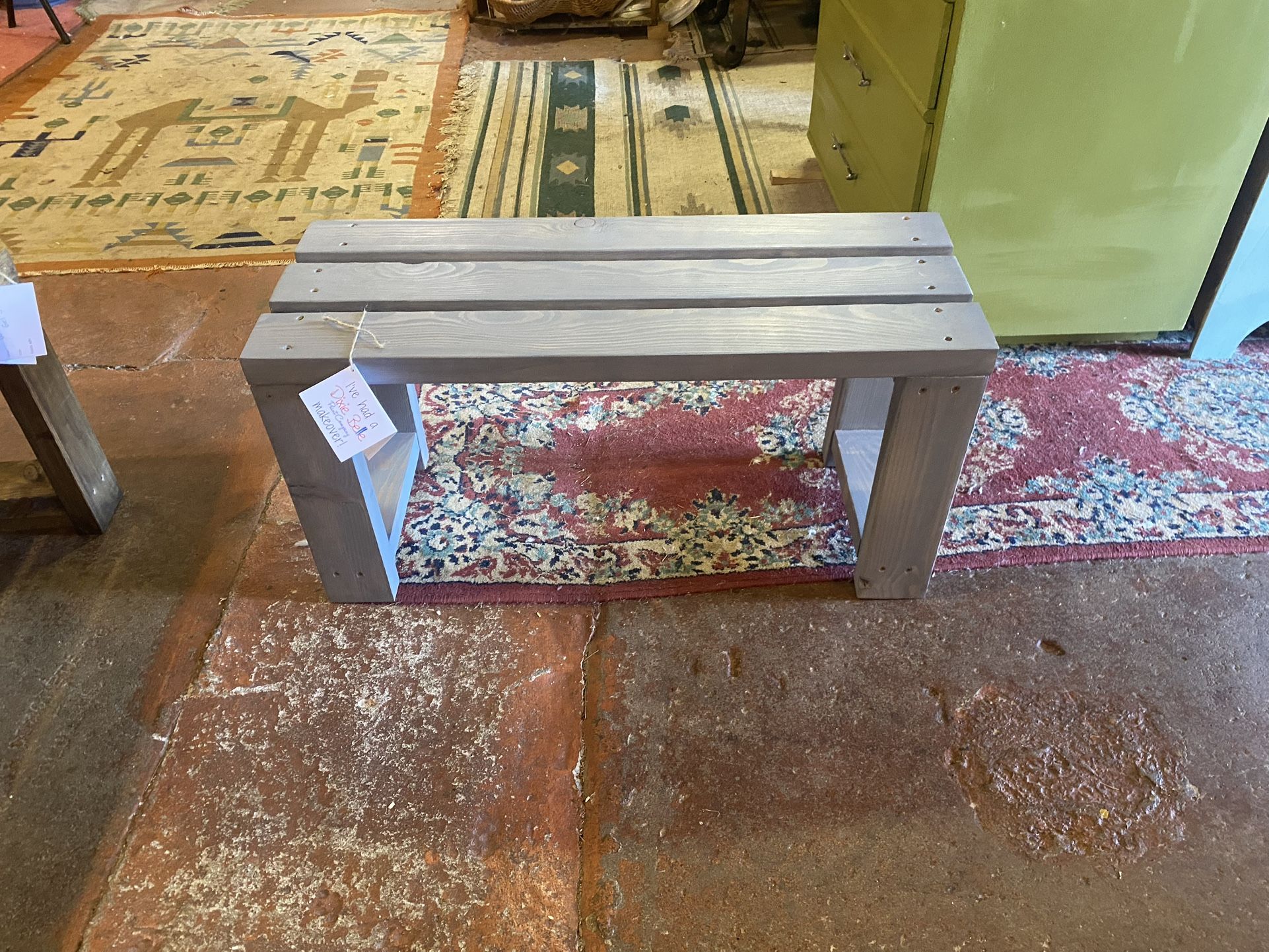 🪵 Handmade Recycled Wood Bench 🪵