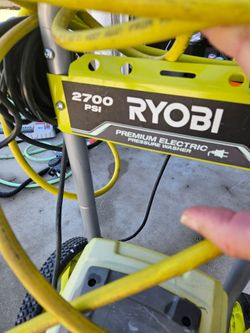 RYOBI 2700 PSI power washer