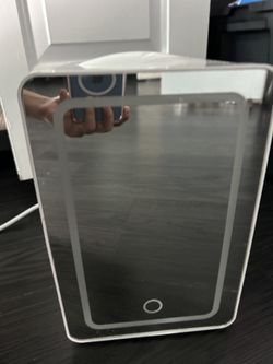 Mini skin care products fridge