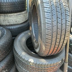 245/70/17/ MICHELIN $300 SEMI NEW FOUR TIRES 