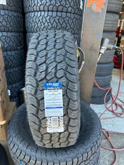 All terrain tires available 265/70R16 Celimo AT