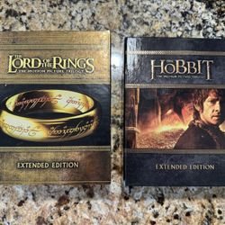 Lord Of The Rings & The Hobbit Trilogy Box Sets