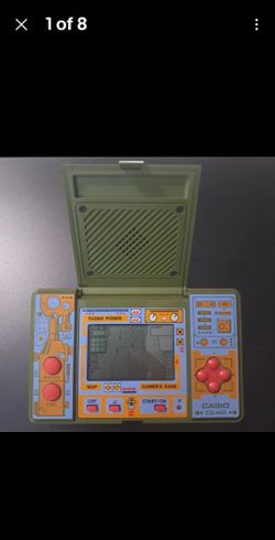 CASIO Battlefield electronic LCD handheld game" model CG-440