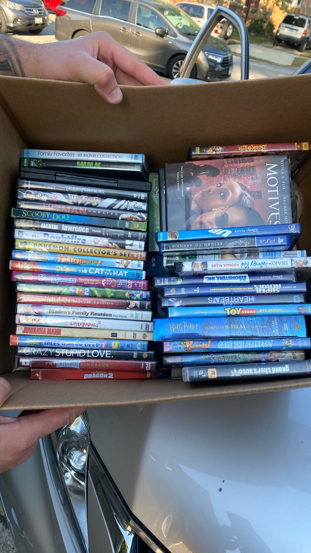 Box Of DVDs