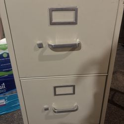 Two Drawer Filing Cabinet 