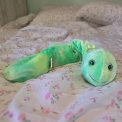 Ty Beanie Baby Bug Bundle - SQUIRMY (2000) SWIRLY (1999) & LUCKY (1993)