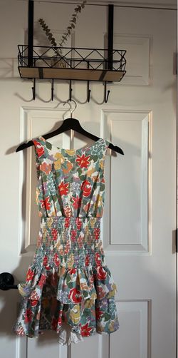 Small Floral Sleeveless Mini Dress