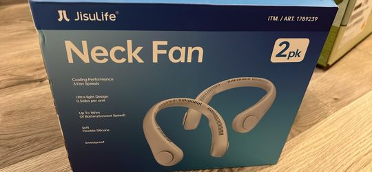 JisuLife Neck Fan 2pk