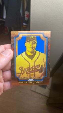 2026 Topps Chrome #CC-1 Andruw Jones Cooperstown Calls Blue Refractor /150