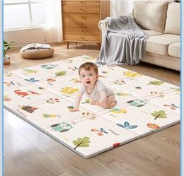 New  Baby Play Mat, 50 x 50 Inch Play Mat Perfect for Use Baby Playpen, Foldable Baby Foam Playmat for Floor, Portable Waterproof Activity PlayMats fo