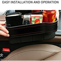 Car gap seat filler Oragnizer/storage box