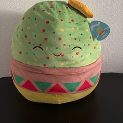 Squishmallows XL  Gideon Guacamole Plush 16" Super Soft Colorful Squishy