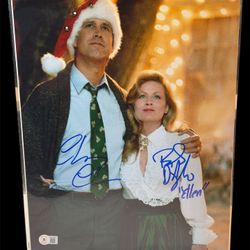 Christmas Vacation Signed Chevy Chase & Beverly D’Angelo “Ellen” 