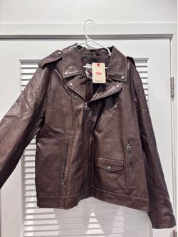 Levi’s Brown Leather Jacket